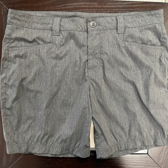 *EDDIE BAUER* Gray Outdoor Shorts w/ Pockets Size 16 - Picture 1 of 5